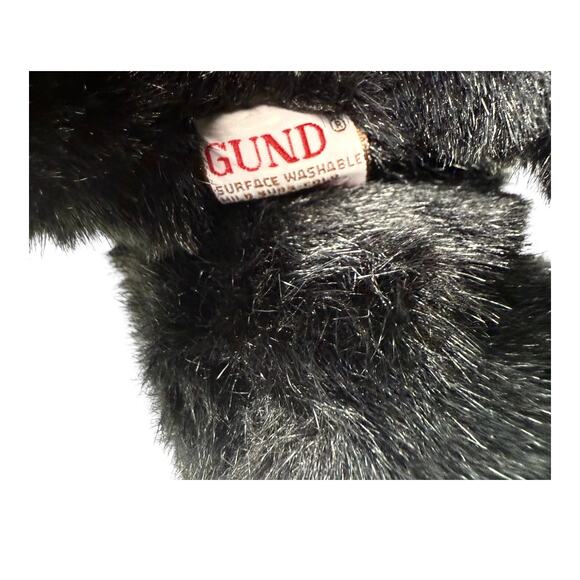 LL Bean Trapper Hat GUND DOG PLUSH 17”Black Labrador Hunting Cap Stuffed Animal - Picture 6 of 11